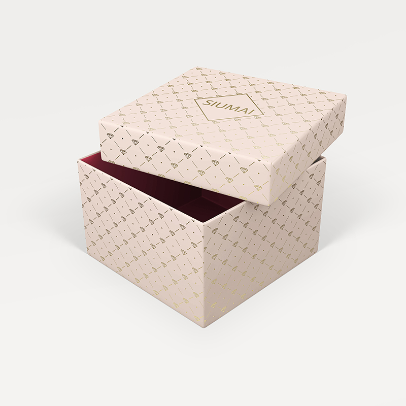 45363745 - simple open white box with cover on white background 3d illustration